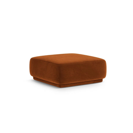 Gomera Pouf aus Samt in Terrakotta (Salvador 14), 90x90x42 cm von Cosmopolitan Design – Bild 3