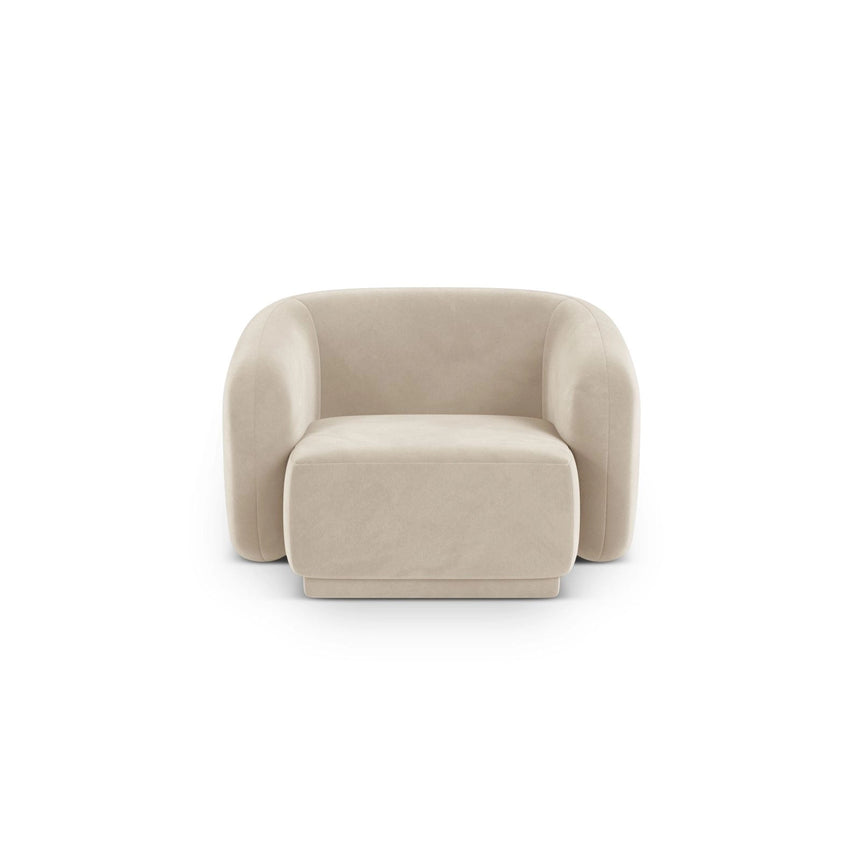 Gomera Sessel aus Samt, 93x90x74 cm von Cosmopolitan Design – Bild 1