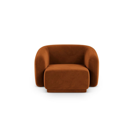 Gomera Sessel aus Samt in Terrakotta (Salvador 14), 93x90x74 cm von Cosmopolitan Design – Bild 1