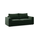 Grena 3-Sitzer Sofa mit Schlaffunktion, ausklappbar, aus Samt in Flaschengrün (Salvador 7), 205x100 cm von Cosmopolitan Design – Bild 3
