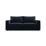 Grena 3-Sitzer Sofa mit Schlaffunktion, ausklappbar, aus Samt in Königsblau (Salvador 5), 205x100 cm von Cosmopolitan Design – Bild 1