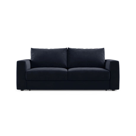 Grena 3-Sitzer Sofa mit Schlaffunktion, ausklappbar, aus Samt in Königsblau (Salvador 5), 205x100 cm von Cosmopolitan Design – Bild 1