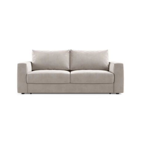 Grena 3-Sitzer Sofa mit Schlaffunktion, ausklappbar, aus Samt oder Strukturstoff, 205x100 cm von Cosmopolitan Design – Bild 1