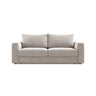 Grena 3-Sitzer Sofa mit Schlaffunktion, ausklappbar, aus Samt oder Strukturstoff, 205x100 cm von Cosmopolitan Design – Bild 1