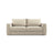 Grena 3-Sitzer Sofa mit Schlaffunktion, ausklappbar, aus Strukturierter Stoff in Beige (BABEL TOFFEE), 205x100 cm von Cosmopolitan Design – Bild 1