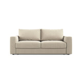 Grena 3-Sitzer Sofa mit Schlaffunktion, ausklappbar, aus Strukturierter Stoff in Beige (BABEL TOFFEE), 205x100 cm von Cosmopolitan Design – Bild 1