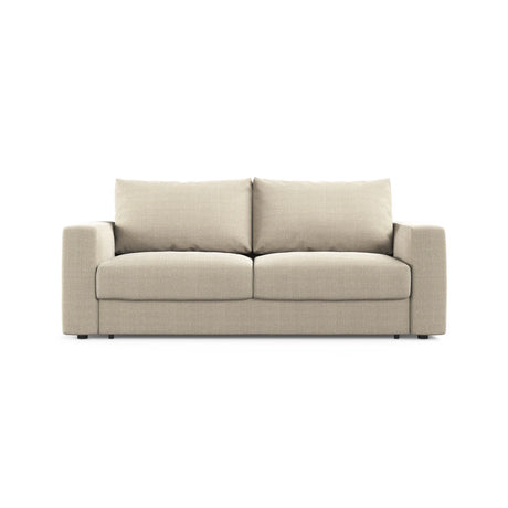Grena 3-Sitzer Sofa mit Schlaffunktion, ausklappbar, aus Strukturierter Stoff in Beige (BABEL TOFFEE), 205x100 cm von Cosmopolitan Design – Bild 1