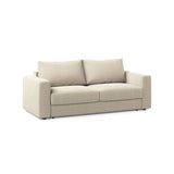 Grena 3-Sitzer Sofa mit Schlaffunktion, ausklappbar, aus Strukturierter Stoff in Beige (BABEL TOFFEE), 205x100 cm von Cosmopolitan Design – Bild 3