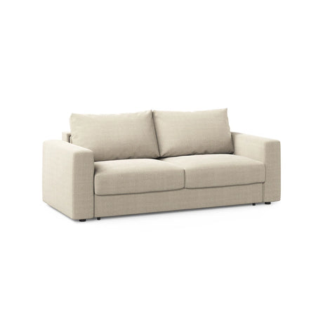 Grena 3-Sitzer Sofa mit Schlaffunktion, ausklappbar, aus Strukturierter Stoff in Beige (BABEL TOFFEE), 205x100 cm von Cosmopolitan Design – Bild 3