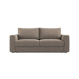 Grena 3-Sitzer Sofa mit Schlaffunktion, ausklappbar, aus Strukturierter Stoff in Hellbraun (BABEL TAUPE), 205x100 cm von Cosmopolitan Design – Bild 1