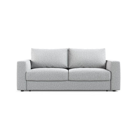 Grena 3-Sitzer Sofa mit Schlaffunktion, ausklappbar, aus Strukturierter Stoff in Hellgrau (BABEL LIGHT GREY), 205x100 cm von Cosmopolitan Design – Bild 1
