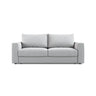 Grena 3-Sitzer Sofa mit Schlaffunktion, ausklappbar, aus Strukturierter Stoff in Hellgrau (BABEL LIGHT GREY), 205x100 cm von Cosmopolitan Design – Bild 1