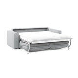 Grena 3-Sitzer Sofa mit Schlaffunktion, ausklappbar, aus Strukturierter Stoff in Hellgrau (BABEL LIGHT GREY), 205x100 cm von Cosmopolitan Design – Bild 4