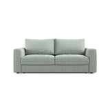 Grena 3-Sitzer Sofa mit Schlaffunktion, ausklappbar, aus Strukturierter Stoff in Minze (BABEL SAFIRA), 205x100 cm von Cosmopolitan Design – Bild 1