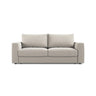 Grena 3-Sitzer Sofa mit Schlaffunktion, ausklappbar, aus Strukturierter Stoff in Sand (BABEL SAND), 205x100 cm von Cosmopolitan Design – Bild 1