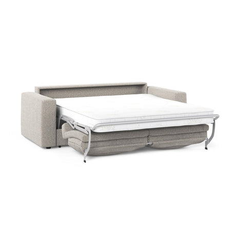 Grena 3-Sitzer Sofa mit Schlaffunktion, ausklappbar, aus Strukturierter Stoff in Sand (BABEL SAND), 205x100 cm von Cosmopolitan Design – Bild 4