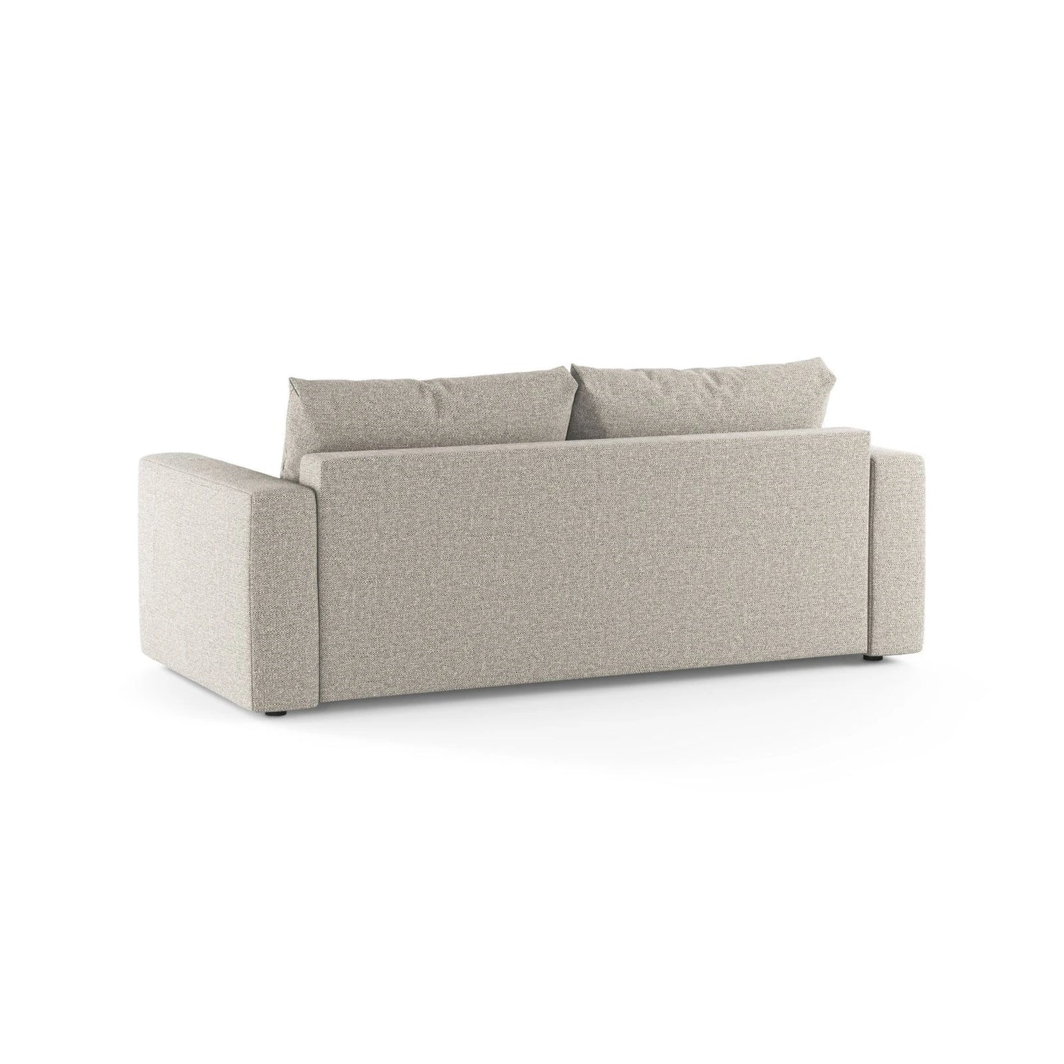 Grena 3-Sitzer Sofa mit Schlaffunktion, ausklappbar, aus Strukturierter Stoff in Sand (BABEL SAND), 205x100 cm von Cosmopolitan Design – Bild 5