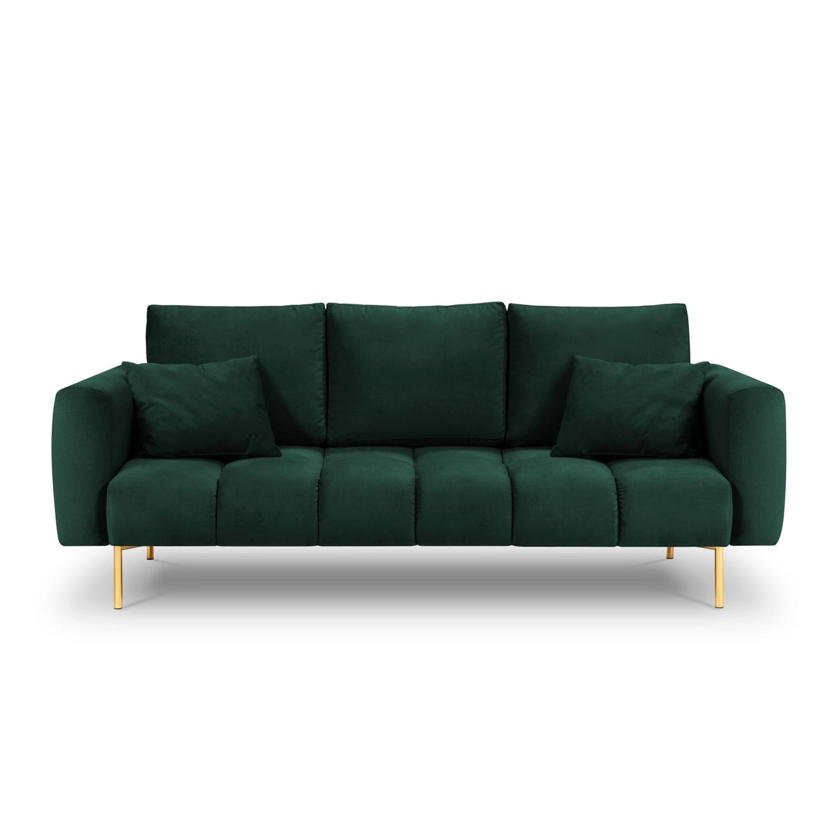 Hastings 3-Sitzer Sofa aus Samt in Flaschengrün (Fancy 39), 220x97x75 cm von Cosmopolitan Design – Bild 4