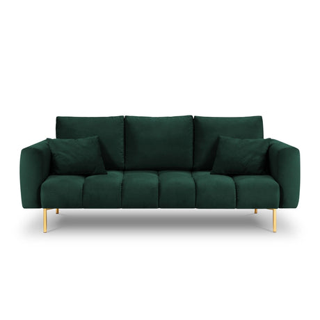 Hastings 3-Sitzer Sofa aus Samt in Flaschengrün (Fancy 39), 220x97x75 cm von Cosmopolitan Design – Bild 4