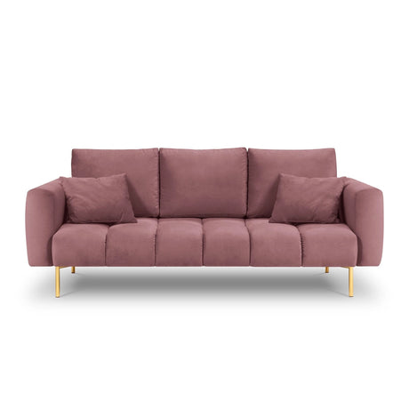 Hastings 3-Sitzer Sofa aus Samt in Rosa (Fancy 63), 220x97x75 cm von Cosmopolitan Design – Bild 4
