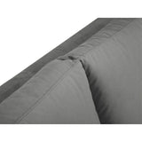 Hastings 5-Sitzer Ecksofa, Linke Seite, aus Samt in Grau (Fancy 90), 301x216x75 cm von Cosmopolitan Design – Bild 8