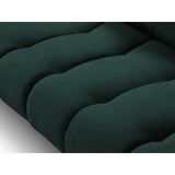 Hastings 5-Sitzer Ecksofa, Rechte Seite, aus Samt in Flaschengrün (Fancy 39), 301x216x75 cm von Cosmopolitan Design – Bild 6