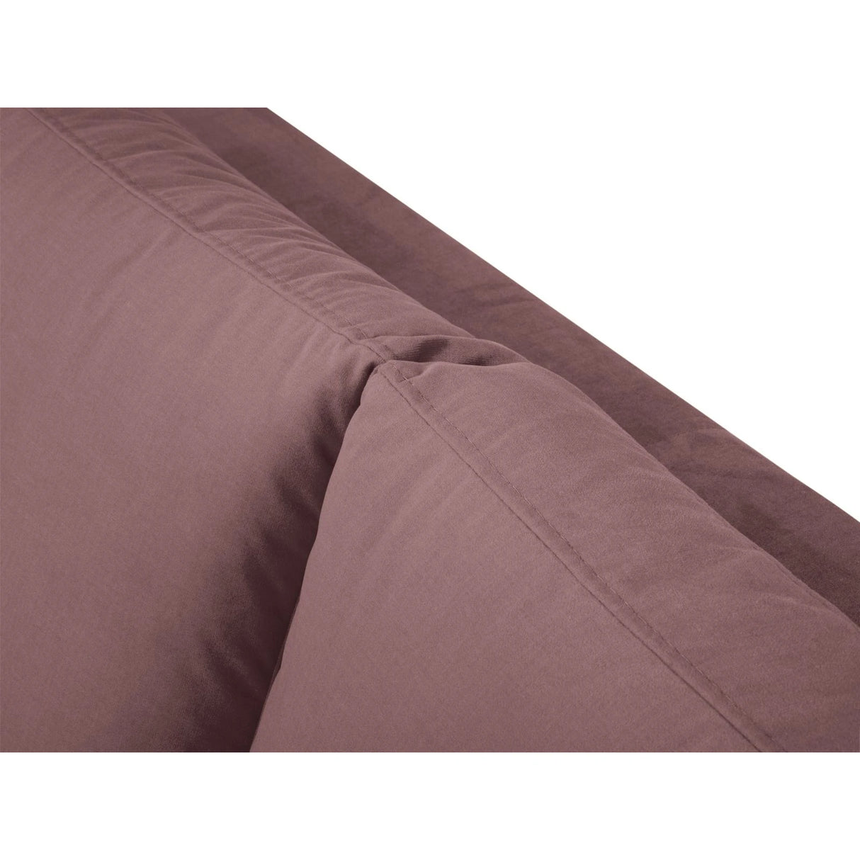 Hastings 5-Sitzer Ecksofa, Rechte Seite, aus Samt in Rosa (Fancy 63), 301x216x75 cm von Cosmopolitan Design – Bild 8