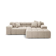 Hawaii 2-Sitzer Ecksofa, Rechte Seite, aus Samt oder Strukturstoff, 240x160 cm von Cosmopolitan Design – Bild 1