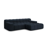 Hawaii 2-Sitzer Ecksofa, Rechte Seite, aus Strukturierter Stoff in Königsblau (Moly 79), 240x160 cm von Cosmopolitan Design – Bild 4