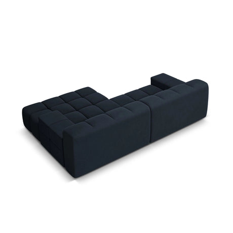 Hawaii 2-Sitzer Ecksofa, Rechte Seite, aus Strukturierter Stoff in Königsblau (Moly 79), 240x160 cm von Cosmopolitan Design – Bild 5