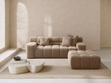 Hawaii 2-Sitzer Sofa aus Samt in Cappuccino (Magic Velvet 2284), 210x100x75 cm von Cosmopolitan Design – Bild 2