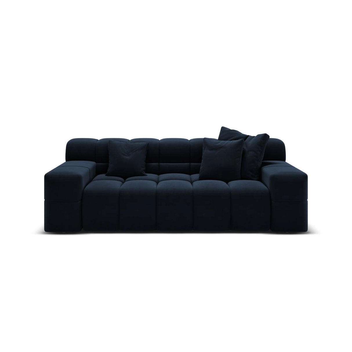 Hawaii 2-Sitzer Sofa aus Samt in Marineblau (Magic Velvet 2211), 210x100x75 cm von Cosmopolitan Design – Bild 1
