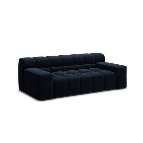 Hawaii 2-Sitzer Sofa aus Samt in Marineblau (Magic Velvet 2211), 210x100x75 cm von Cosmopolitan Design – Bild 4