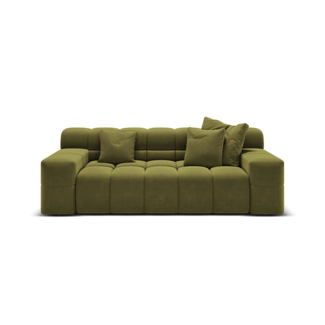 Hawaii 2-Sitzer Sofa aus Samt in Pistazie (Magic Velvet 2294), 210x100x75 cm von Cosmopolitan Design – Bild 1