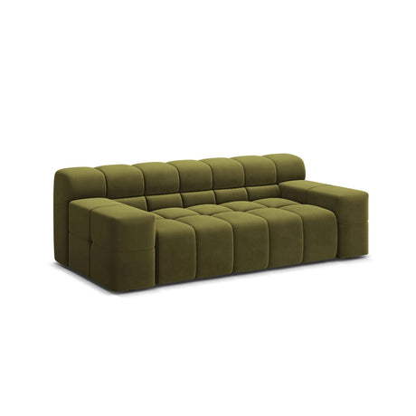 Hawaii 2-Sitzer Sofa aus Samt in Pistazie (Magic Velvet 2294), 210x100x75 cm von Cosmopolitan Design – Bild 4