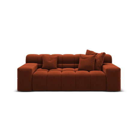 Hawaii 2-Sitzer Sofa aus Samt in Rotbraun (Magic Velvet 2285), 210x100x75 cm von Cosmopolitan Design – Bild 1