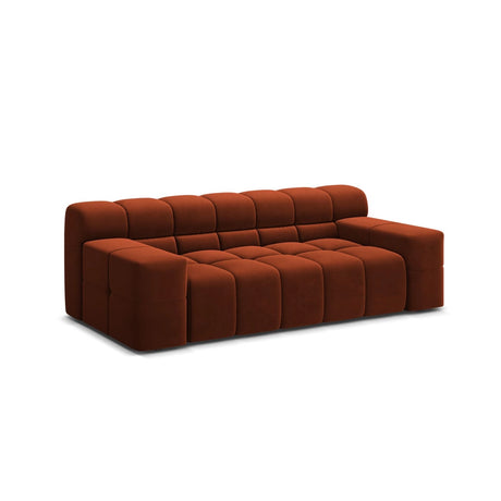Hawaii 2-Sitzer Sofa aus Samt in Rotbraun (Magic Velvet 2285), 210x100x75 cm von Cosmopolitan Design – Bild 4