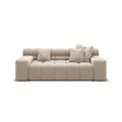 Hawaii 2-Sitzer Sofa aus Samt oder Strukturstoff, 210x100x75 cm von Cosmopolitan Design – Bild 1
