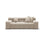 Hawaii 2-Sitzer Sofa aus Samt oder Strukturstoff, 210x100x75 cm von Cosmopolitan Design – Bild 1