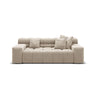 Hawaii 2-Sitzer Sofa aus Samt oder Strukturstoff, 210x100x75 cm von Cosmopolitan Design – Bild 1