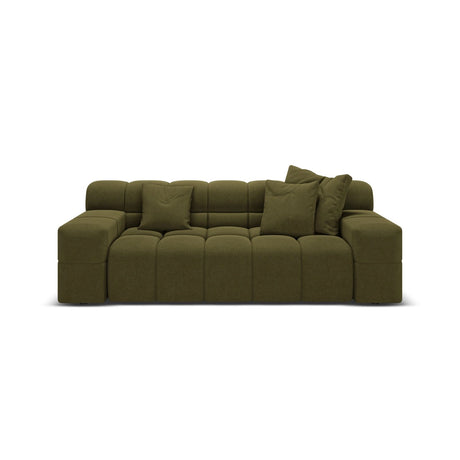 Hawaii 2-Sitzer Sofa aus Strukturierter Stoff in Grün (Moly 38), 210x100x75 cm von Cosmopolitan Design – Bild 1