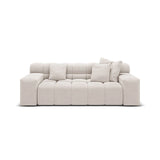 Hawaii 2-Sitzer Sofa aus Strukturierter Stoff in Hellbeige (Moly 02), 210x100x75 cm von Cosmopolitan Design – Bild 1
