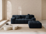 Hawaii 2-Sitzer Sofa aus Strukturierter Stoff in Königsblau (Moly 79), 210x100x75 cm von Cosmopolitan Design – Bild 2