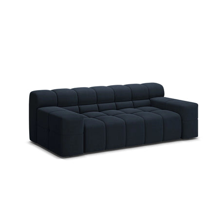 Hawaii 2-Sitzer Sofa aus Strukturierter Stoff in Königsblau (Moly 79), 210x100x75 cm von Cosmopolitan Design – Bild 4
