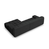 Hawaii 3-Sitzer Ecksofa, Rechte Seite, aus Strukturierter Stoff in Anthrazit (Moly 97), 270x160x75 cm von Cosmopolitan Design – Bild 5