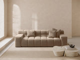 Hawaii 3-Sitzer Sofa aus Samt in Cappuccino (Magic Velvet 2284), 240x100x75 cm von Cosmopolitan Design – Bild 2