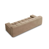 Hawaii 3-Sitzer Sofa aus Samt in Cappuccino (Magic Velvet 2284), 240x100x75 cm von Cosmopolitan Design – Bild 5