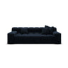 Hawaii 3-Sitzer Sofa aus Samt in Marineblau (Magic Velvet 2211), 240x100x75 cm von Cosmopolitan Design – Bild 1