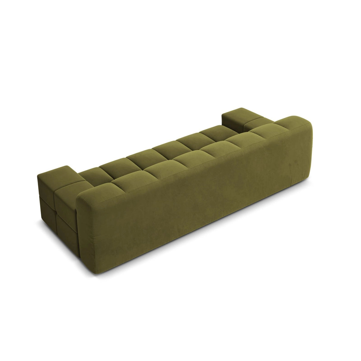 Hawaii 3-Sitzer Sofa aus Samt in Pistazie (Magic Velvet 2294), 240x100x75 cm von Cosmopolitan Design – Bild 5