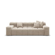 Hawaii 3-Sitzer Sofa aus Samt oder Strukturstoff, 240x100x75 cm von Cosmopolitan Design – Bild 1